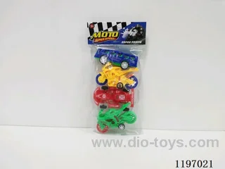 4PCS free wheel car