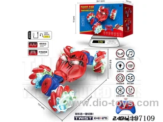 Spider superhero torsion car (single remote control)