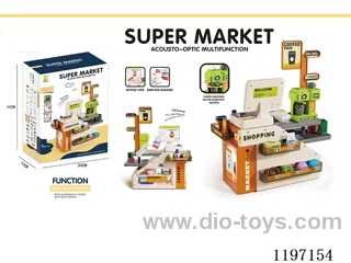Multi-functional supermarket cash register