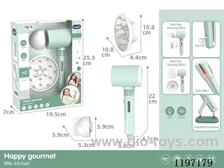 Electric Hair Dryer-3*AAA-Not Included