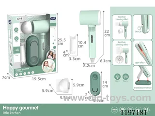 Electric Hair Dryer-3*AAA-Not Included