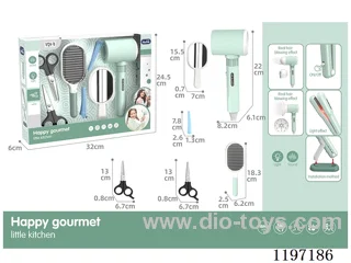 Electric Hair Dryer-3*AAA-Not Included