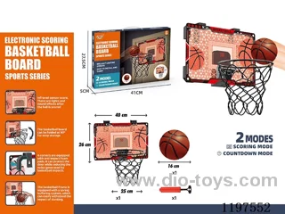 Asterix Scoring Lighted Basketball Board