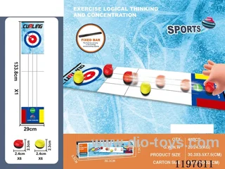 Tabletop Battle - Curling Game