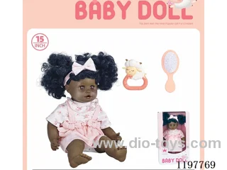 15” Cotton Body Doll + Accessories