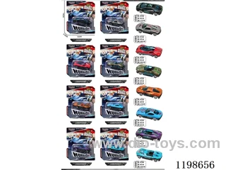 1:72 free wheel alloy car (racing)