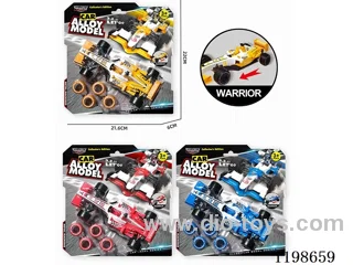 1:32F1 pull back alloy racing car