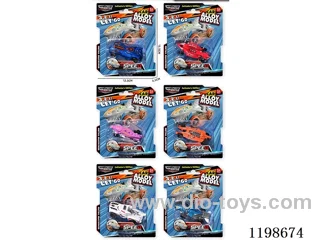 1:64 free wheel alloy shark car