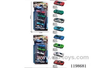 1:72 free wheel alloy car (racing)
