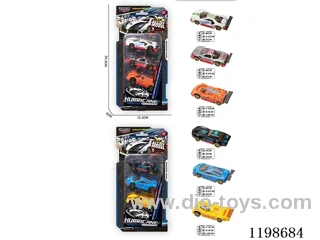 1:64 free wheel alloy car (racing)