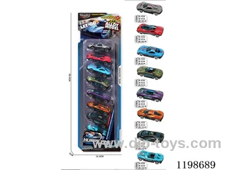 1:72 free wheel alloy car (racing)
