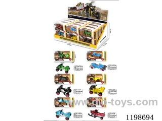 1:64 free wheel alloy car (motorcycle)