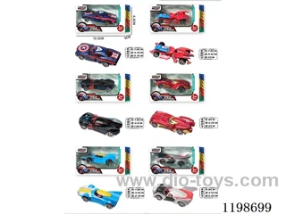 1:64 free wheel alloy car (racing car)