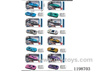 1:72 free wheel alloy car (racing)