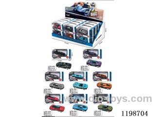 1:72 free wheel alloy car (racing)