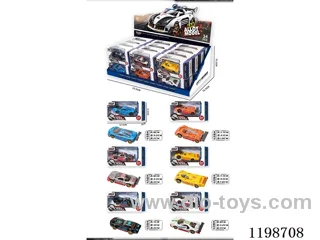 1:64 free wheel alloy car (racing)
