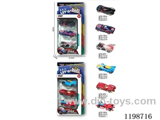 1:64 free wheel alloy car (racing car)
