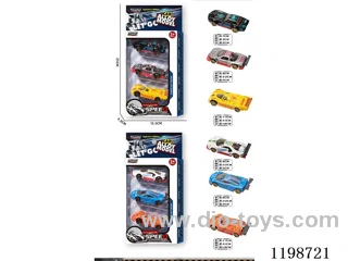 1:64 free wheel alloy car (racing car)