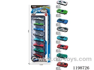 1:72 free wheel alloy car (racing)