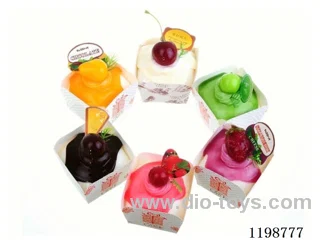 Simulation Cream Cake Refrigerator Stickers