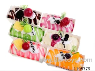 Simulation Cream Cake Refrigerator Stickers