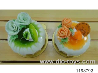 Simulation Cream Cake Refrigerator Stickers