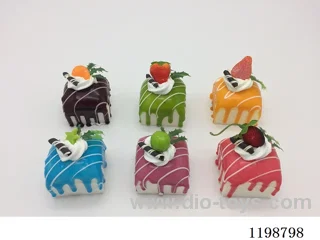 Small Square Cream Cake