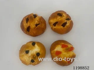 Simulation bread model refrigerator stickers