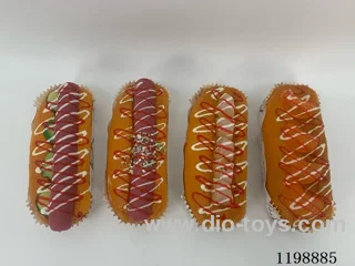 Simulation hot dog refrigerator sticker
