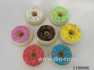 Simulation Sugar Bean Donut Refrigerator Stickers