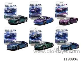 1：60 pull back alloy car