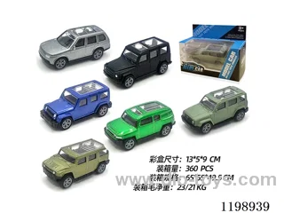 1：60 pull back alloy car
