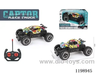4ch 27MHZ rc car with light not included battery