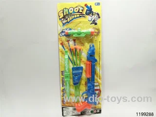 Bow and Arrow Gun Set