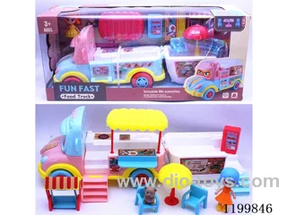 Girls Play House Flip Top Food Truck Set (2 Mixed Pack)