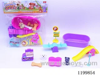 Puppy Pool Playground Set