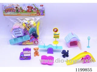 Puppy Cabin Playground Set