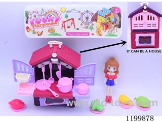 Kitchen Set + Girl