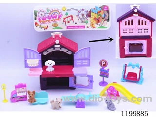 4PCS Pets Dogs & Cats Chihuahua Swing Set