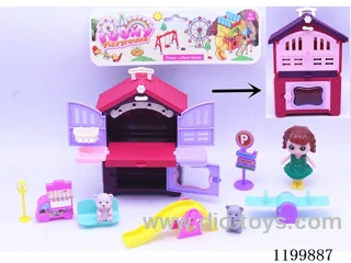 2PCS Chitty Chitty Girls House Set