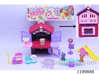 4PCS Pets Dog Pooch Paradise Set
