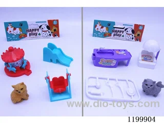 Kitten Paradise/Pet Grooming Scene Set (2 Mixed Pack)