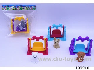 Puppy + Swing (4 models dog mixed)
