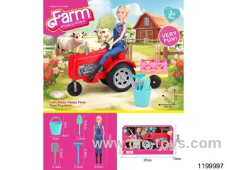 Skidding Farmer's Cart Set