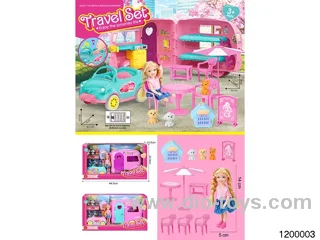 Barbie Set Caravan