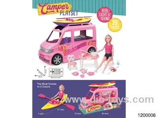 Doll Caravan Set