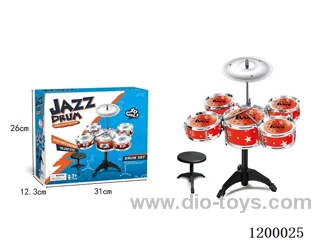drum set in color box