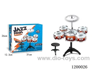 drum set in color box