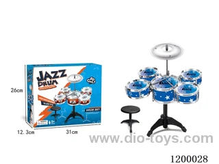 drum set in color box