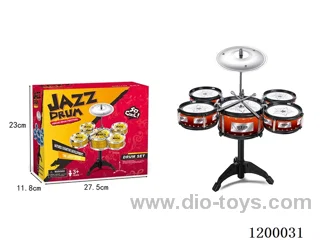 drum set in color box